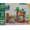green forest large building blocks